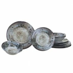 Radiance 12-Piece Casual Cream Melamine Outdoor Dinnerware Set (Service for 4) by Certified International