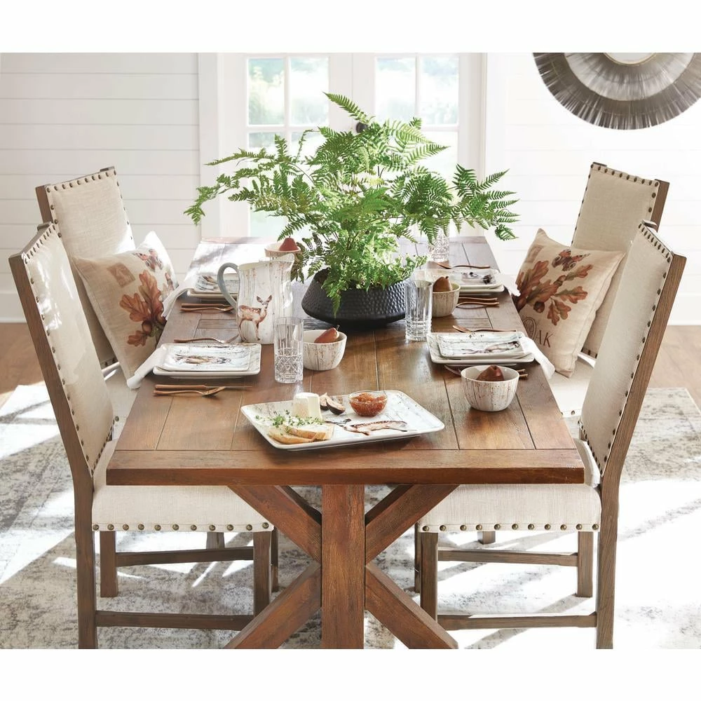 A Woodland Walk 16-Piece Country/Cottage Grey and Sepia Ceramic Dinnerware Set (Service for 4) by Certified International 6 A Woodland Walk 16-Piece Country/Cottage Grey and Sepia Ceramic Dinnerware Set (Service for 4) by Certified International - Image 4