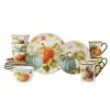 Autumn Harvest 16-Piece Multicolored Earthenware Dinnerware Set (Service Set for 4) by Certified International