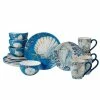 Playa Shells 16-Piece Earthenware Dinnerware Set (Service Set for 4) by Certified International 2 Playa Shells 16-Piece Earthenware Dinnerware Set (Service Set for 4) by Certified International -Certified International Sales multi colored certified international dinnerware sets 89027rm 64 1000