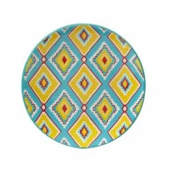 Damask Floral 6 in. Multicolored Canape Plate (Set of 6) by Certified International 12 Damask Floral 6 in. Multicolored Canape Plate (Set of 6) by Certified International -Certified International Sales multi colored certified international salad plates dessert plates 45171set6 4f 1000