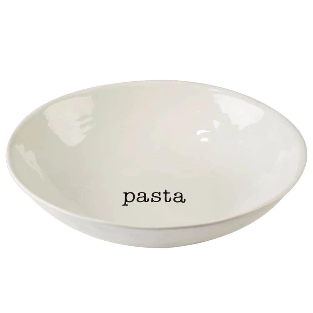 It's Just Words Multi-Colored 13 in. x 3 in. Pasta Bowl by Certified International 3 It's Just Words Multi-Colored 13 in. x 3 in. Pasta Bowl by Certified International