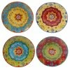 Tunisian Sunset Dinner Plate (Set of 4) by Certified International 2 Tunisian Sunset Dinner Plate (Set of 4) by Certified International -Certified International Sales multicolor certified international dinner plates 22450set 4 64 1000