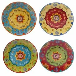 Tunisian Sunset Dinner Plate (Set of 4) by Certified International