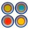 Tequila Sunrise 11 in. Multi-Colored Dinner Plate (Set of 4) by Certified International 1 Tequila Sunrise 11 in. Multi-Colored Dinner Plate (Set of 4) by Certified International -Certified International Sales multicolor certified international dinner plates 43530set 4 64 1000