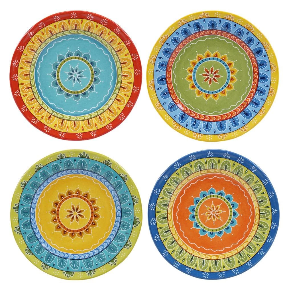 Valencia 8.75 in. Salad/Dessert Plate (Set of 4) by Certified International 3 Valencia 8.75 in. Salad/Dessert Plate (Set of 4) by Certified International