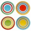 Mariachi Multi-Colored 8.75 in. Salad Plate (Set of 4) by Certified International -Certified International Sales multicolor certified international salad plates dessert plates 25626set 4 64 1000