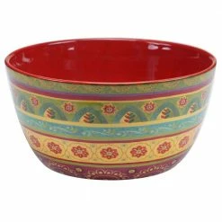 Tunisian Sunset Deep Serving Bowl by Certified International