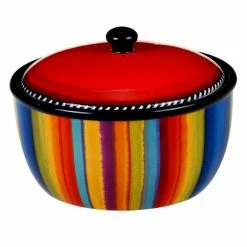Sierra 8.25 in. Multicolored Bean Pot by Certified International