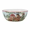 Homestead Christmas 72 oz. Multicolored Earthenware Deep Bowl by Certified International -Certified International Sales multicolor certified international serving bowls 37295 64 1000