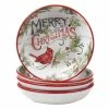 Evergreen Christmas 36 oz. Multicolored Earthenware Soup Bowl (Set of 4) by Certified International 2 Evergreen Christmas 36 oz. Multicolored Earthenware Soup Bowl (Set of 4) by Certified International -Certified International Sales multicolored certified international bowls 28350set4 64 1000