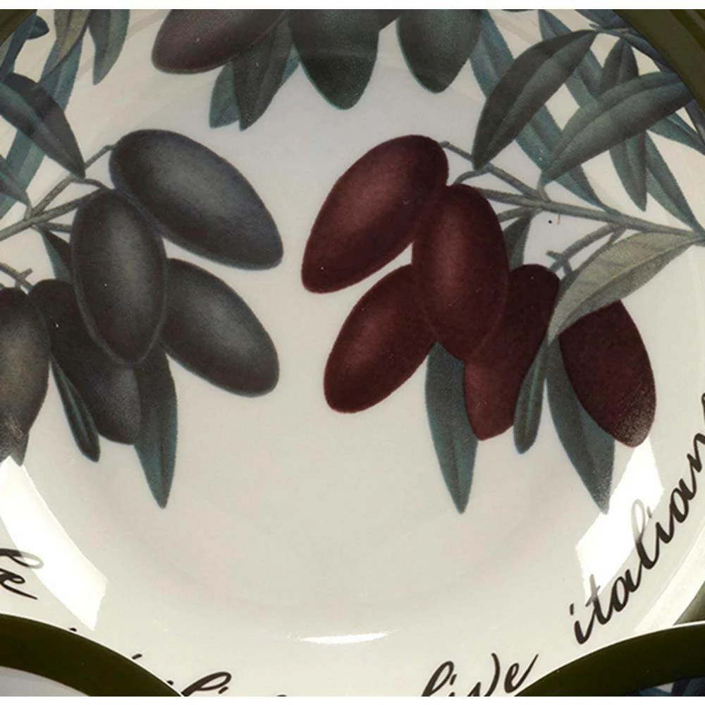 Olive d'Italia 28 oz., 105 oz. 8 in., 12 in. Multicolor Pasta Bowl (Set of 5) by Certified International 4 Olive d'Italia 28 oz., 105 oz. 8 in., 12 in. Multicolor Pasta Bowl (Set of 5) by Certified International - Image 2