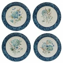 Bohemian Blue Multicolored Dinner Plate (Set of 4) by Certified International