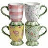 English Garden 4-Piece Seasonal Multicolored Earthenware 16 oz. Mug Set (Service for 4) by Certified International 1 English Garden 4-Piece Seasonal Multicolored Earthenware 16 oz. Mug Set (Service for 4) by Certified International -Certified International Sales multicolored certified international dinnerware sets 28622set4 64 1000