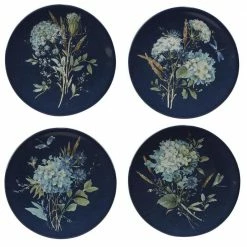 Bohemian Blue Multicolored Salad Plates (Set of 4) by Certified International