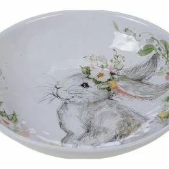 Sweet Bunny 13 in. Multicolored Earthenware Serving/Pasta Bowl by Certified International 8 Sweet Bunny 13 in. Multicolored Earthenware Serving/Pasta Bowl by Certified International -Certified International Sales multicolored certified international serving bowls 23240 4f 1000