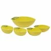 3-D Lemon 5-Piece Multicolored Melamine 11.75 in. 72 oz. and 7.25 in. 18 oz. Serving Bowl Set by Certified International -Certified International Sales multicolored certified international serving bowls 32766 64 1000