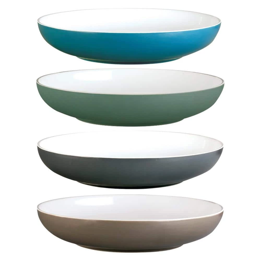 Catalina Multicolored Porcelain 9.5 in. 40 oz. All Purpose Porcelain Bowls (Set of 4) by Certified International 3 Catalina Multicolored Porcelain 9.5 in. 40 oz. All Purpose Porcelain Bowls (Set of 4) by Certified International